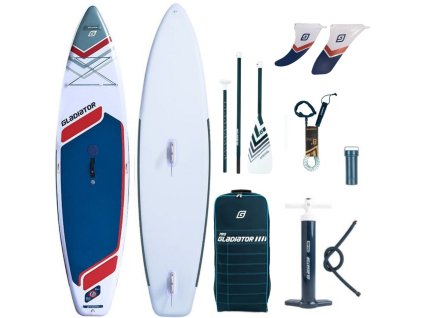 Nafukovací windsup paddleboard Gladiator Wind - 11'6"x34"x6"