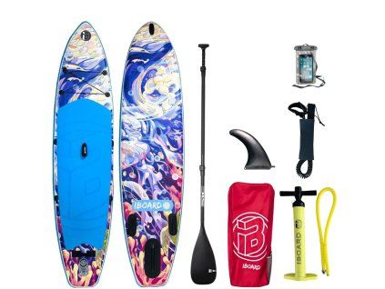 Nafukovací paddleboard iBOARD 11 Whale 11'0''x32''x6