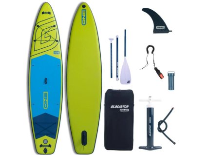 Nafukovací paddleboard Gladiator One Lime 11'4x32x6