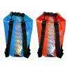 Neon Dry bag orange 25 litres back web