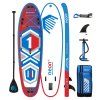 neon 1 red blue gradiant with Alu paddle