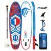 neon 1 red blue gradiant with ABS carbon paddle