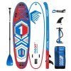 neon 1 red blue gradiant with glassfibre paddle