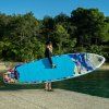 Nafukovací paddleboard iBOARD 11 Whale 11'0''x32''x6 holka
