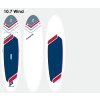 Nafukovací windsup paddleboard Gladiator Wind - 10'7"x32"x5"